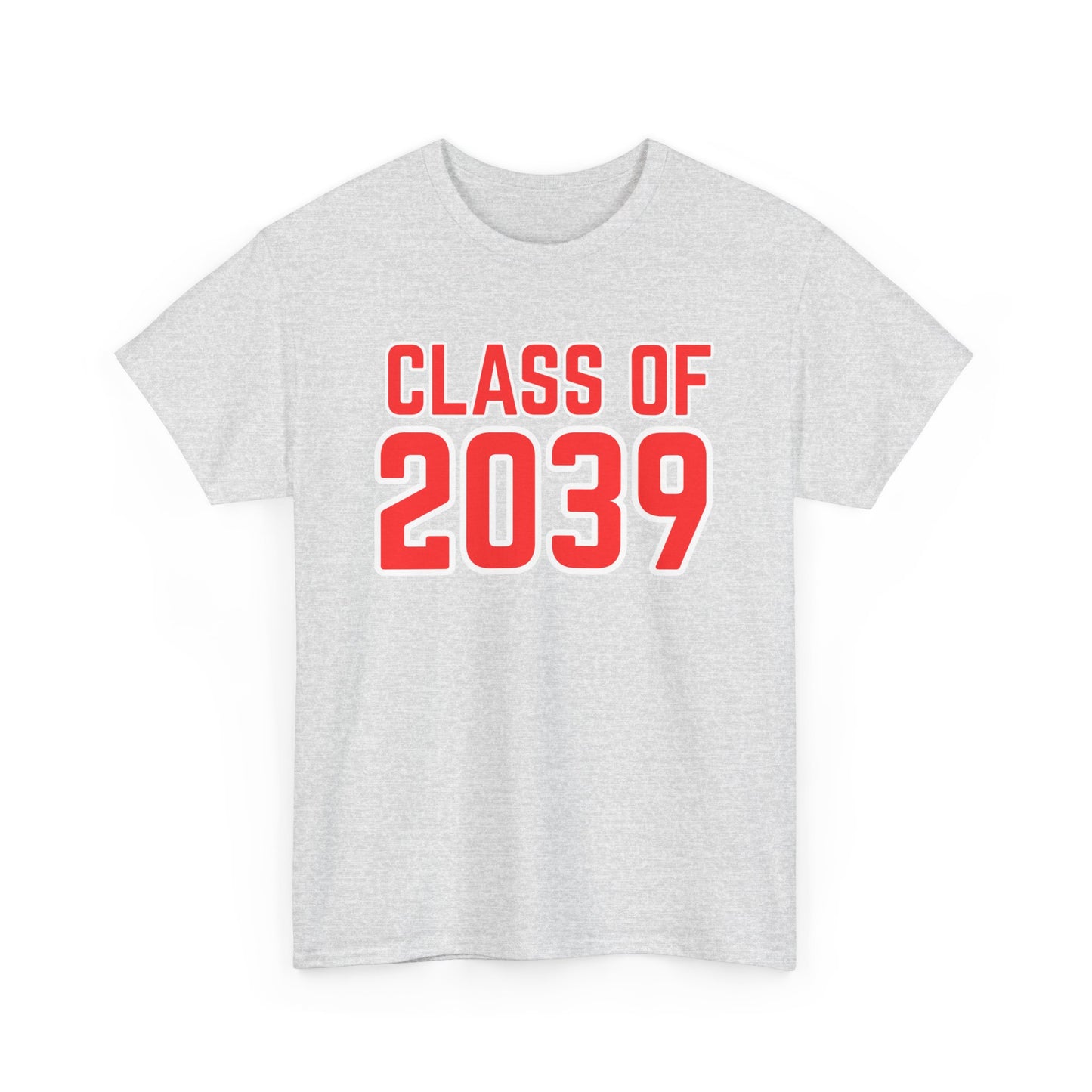 Class of 2039 Unisex Heavy Cotton Tee- Back to School- Grow With Me