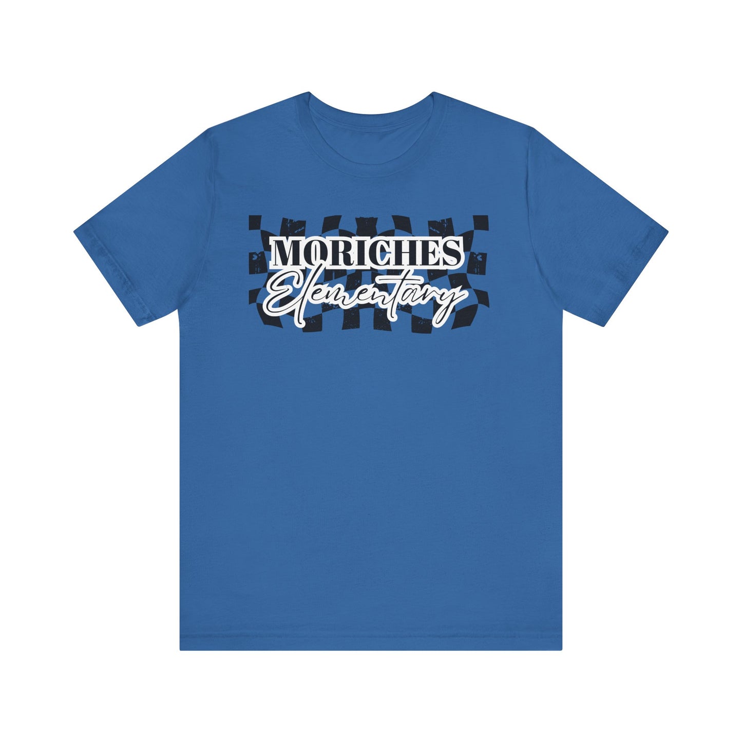 Moriches Checkered Logo Unisex Jersey Tee