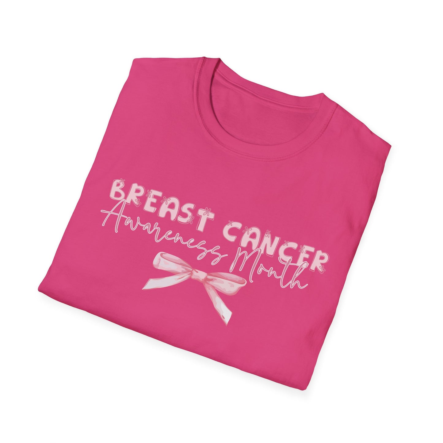 Breast Cancer Awareness Tee, Unisex Softstyle T-Shirt