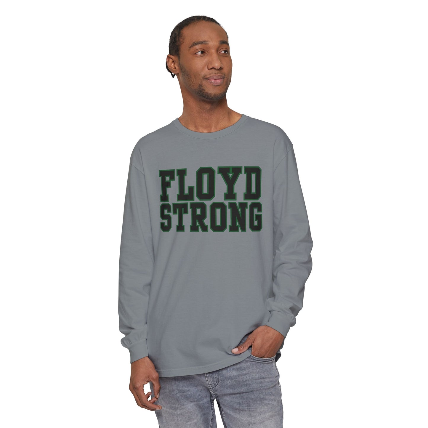Tangier- Long Sleeve T-Shirt - Unisex Garment-Dyed Tee
