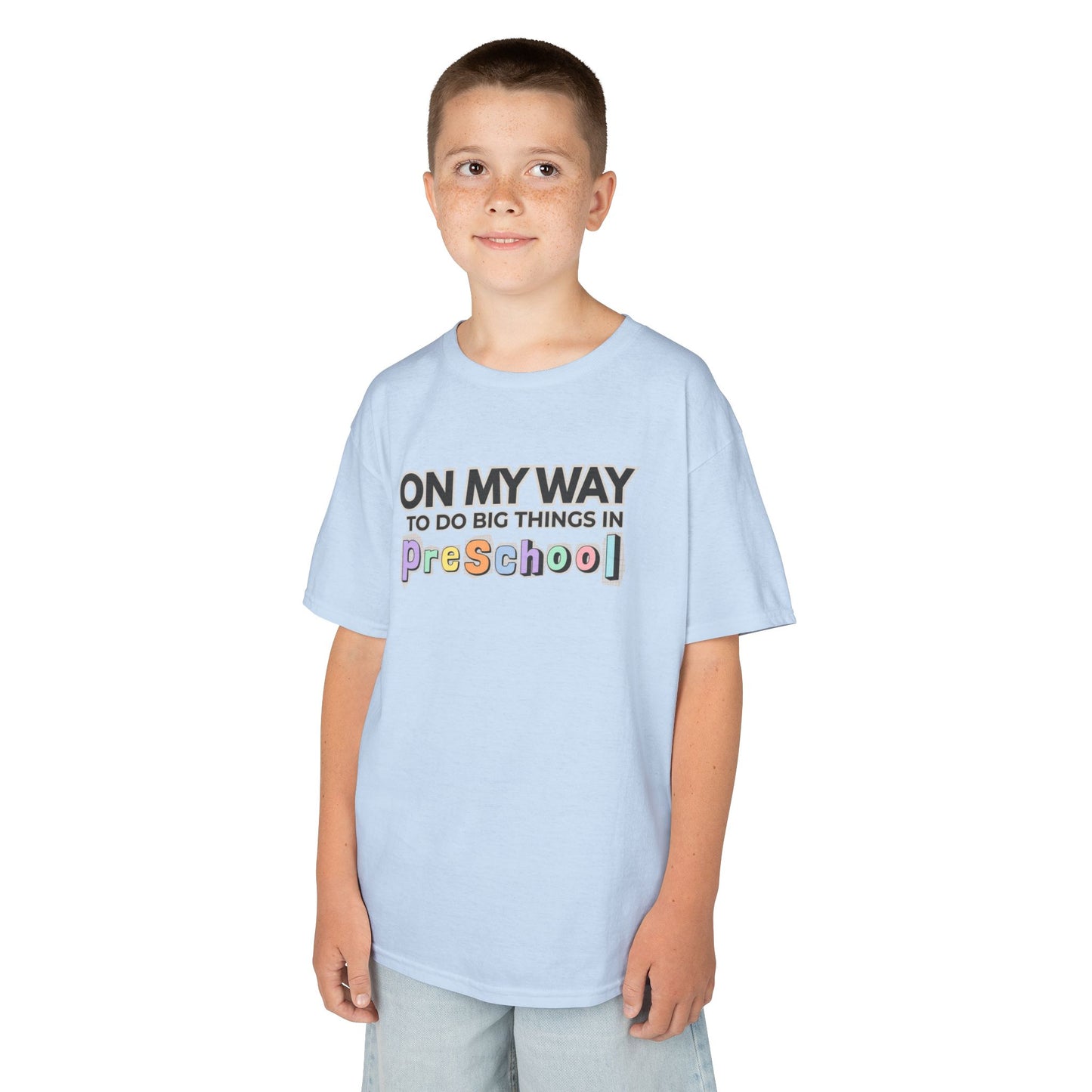 Big Things in PreSchool- Kids Back to School Shirt