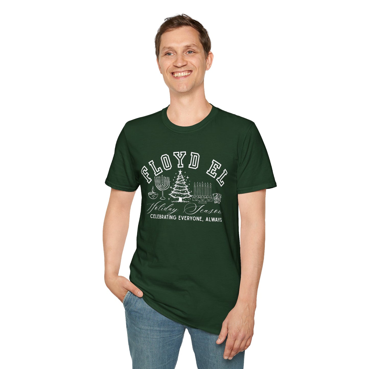 WFE- Celebrating Everyone, Always Holiday T-Shirt (Christmas)