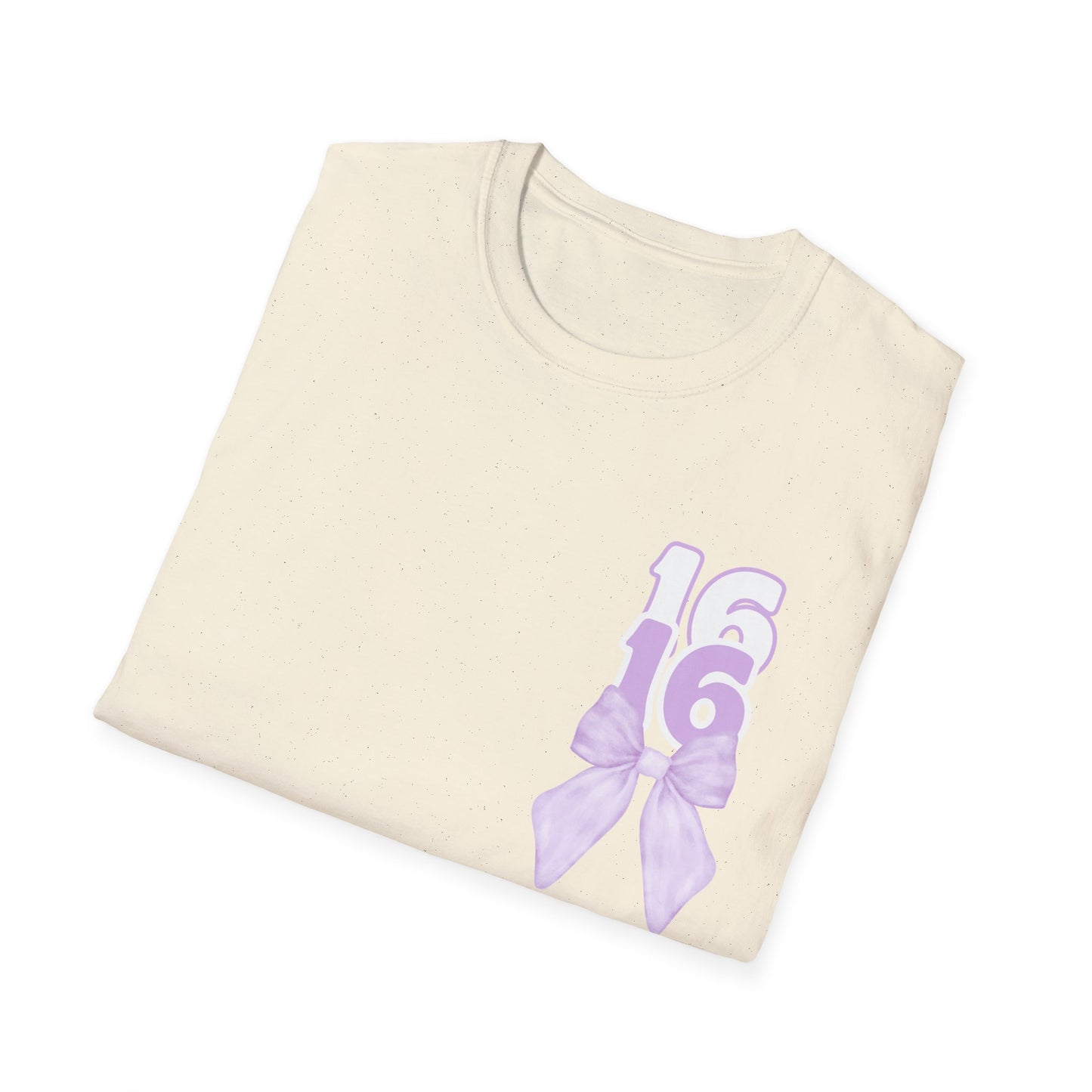 Sweet Sixteen Unisex Softstyle T-Shirt, Birthday Gift, Party Tee, Teen Fashion, Personalized