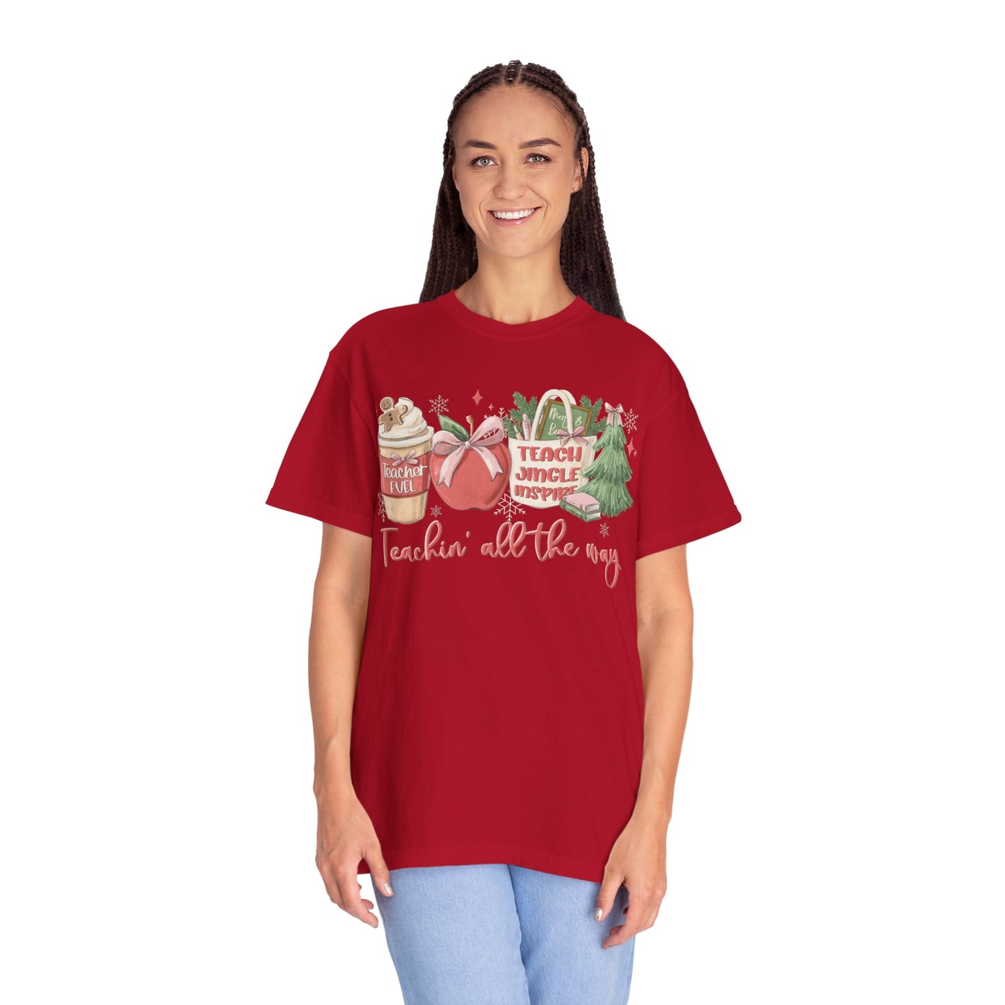 Teachin' All the Way  — Christmas Tee