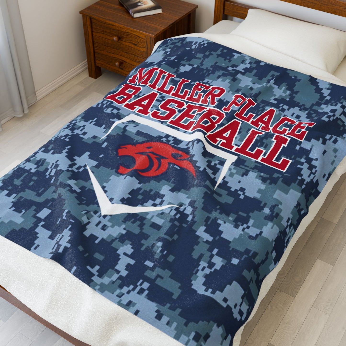 MP Baseball Velveteen Plush Blanket — Diamond Club