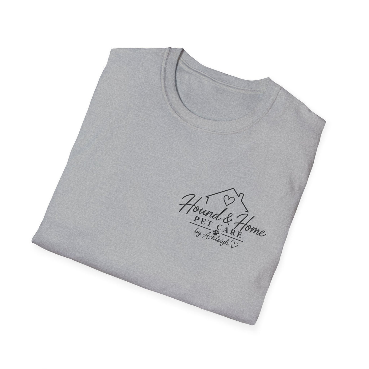 Hound & Home "Stay Pawsitive" — T-Shirt