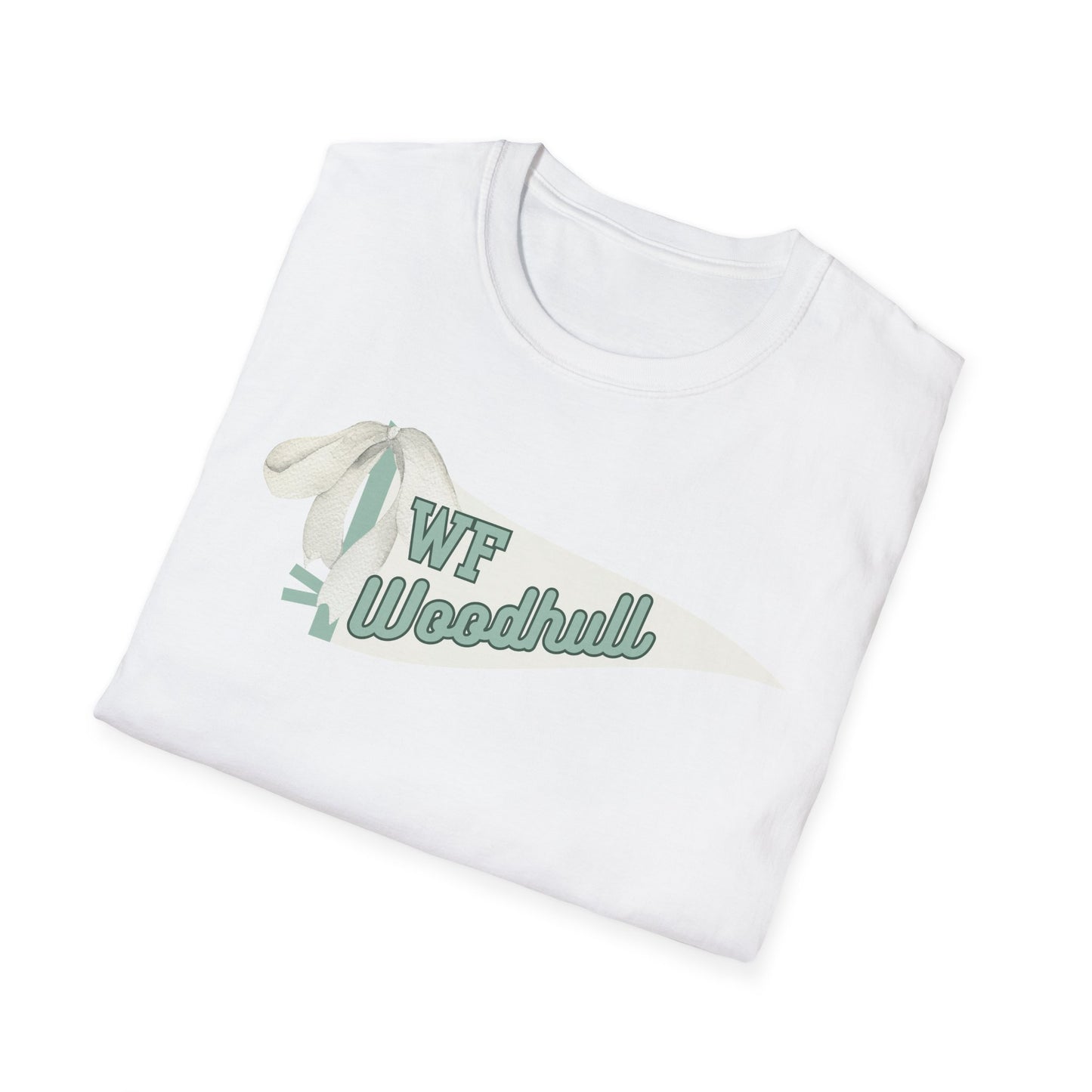 Woodhull Pennant Unisex Softstyle Graphic Tee with Vintage Design