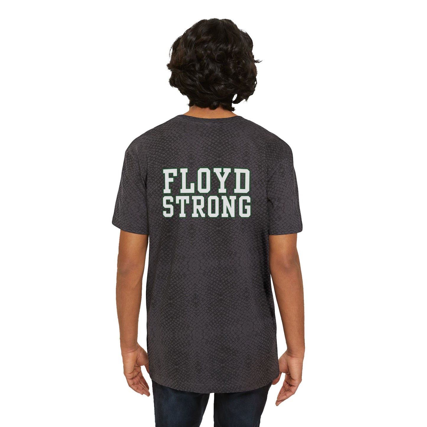 WFE Men's Fine Jersey Tee - ALL CAPS BACK- (Fun Prints), School Spirit Shirt