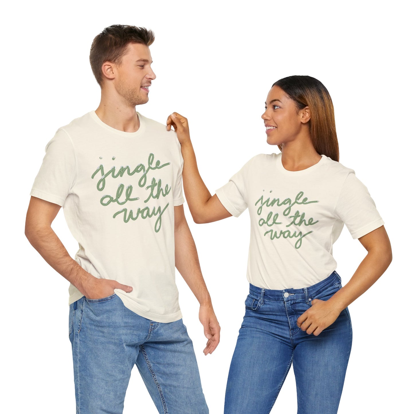 Jingle all the Way— Christmas Unisex T‑Shirt