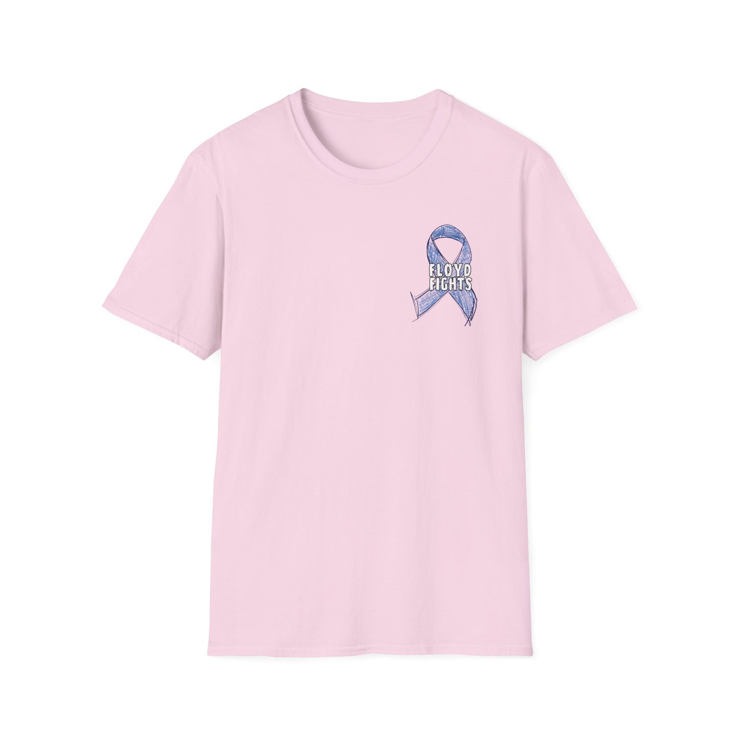 FLOYD FIGHTS Ribbon Diabetes Awareness T-Shirt | Softstyle Tee