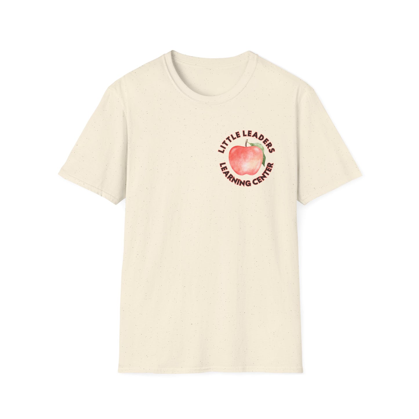 Little Leaders Teacher w/ Apple Design Unisex Softstyle T-Shirt