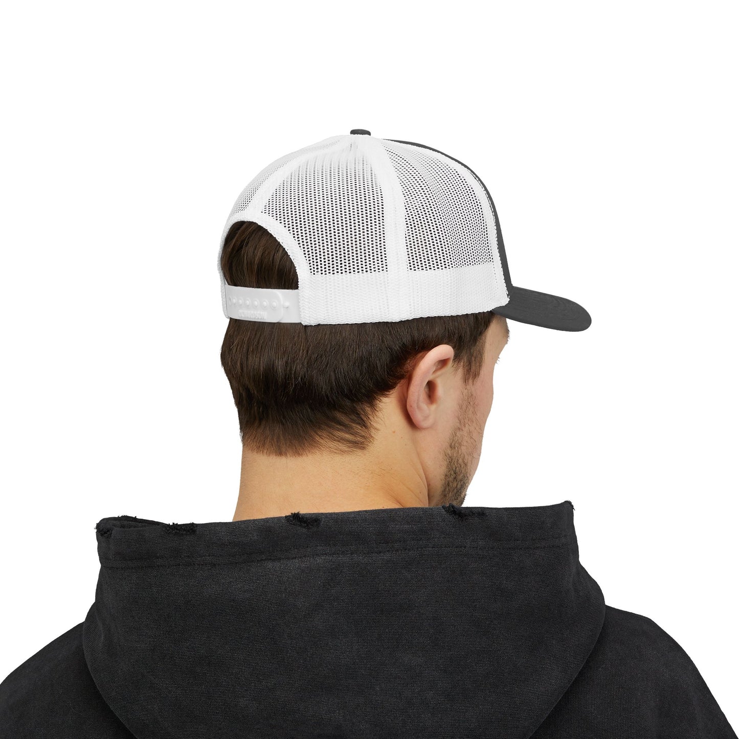 Woodhull Logo Snapback Trucker Cap - Stylish & Comfortable Hat for Outdoor Adventures