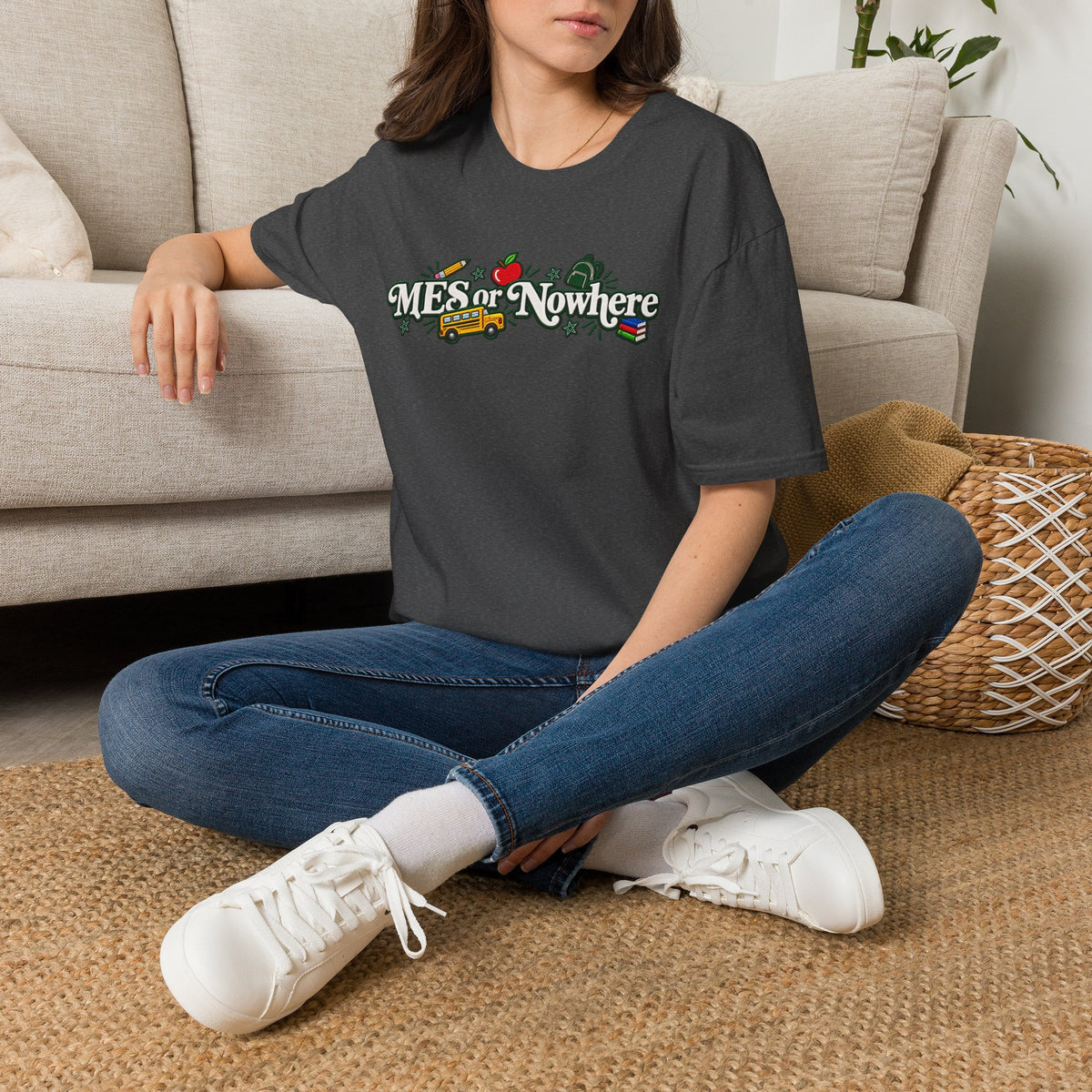 MES or Nowhere" - Moriches Softstyle T-Shirt