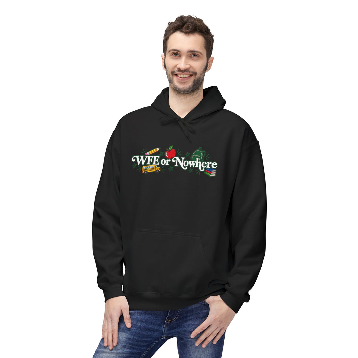 "WFE or Nowhere" with Supplies Hoodie