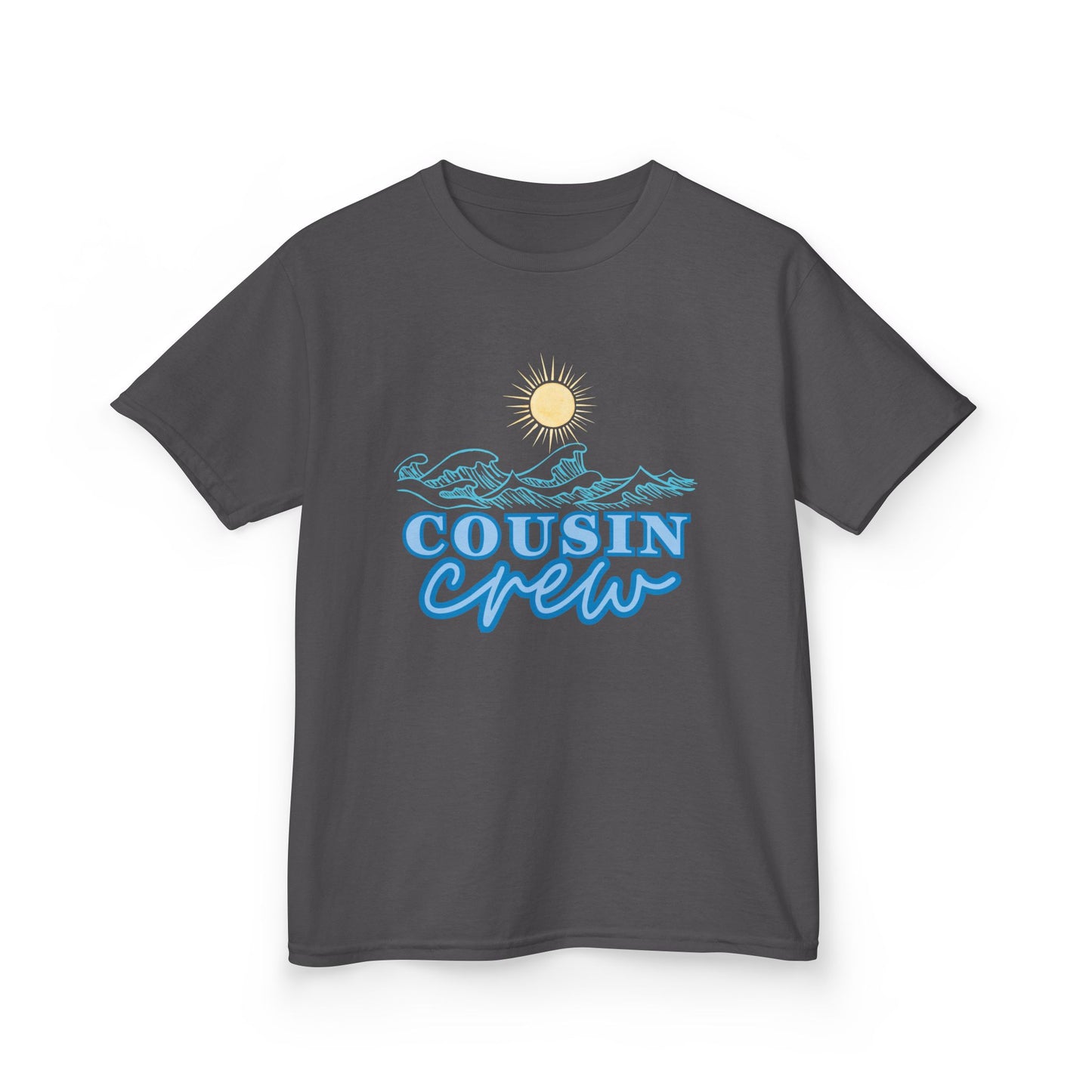Cool Cousin Crew Kids Tee - Summer Fun, Family Gatherings, Beach Days, Mini Collection