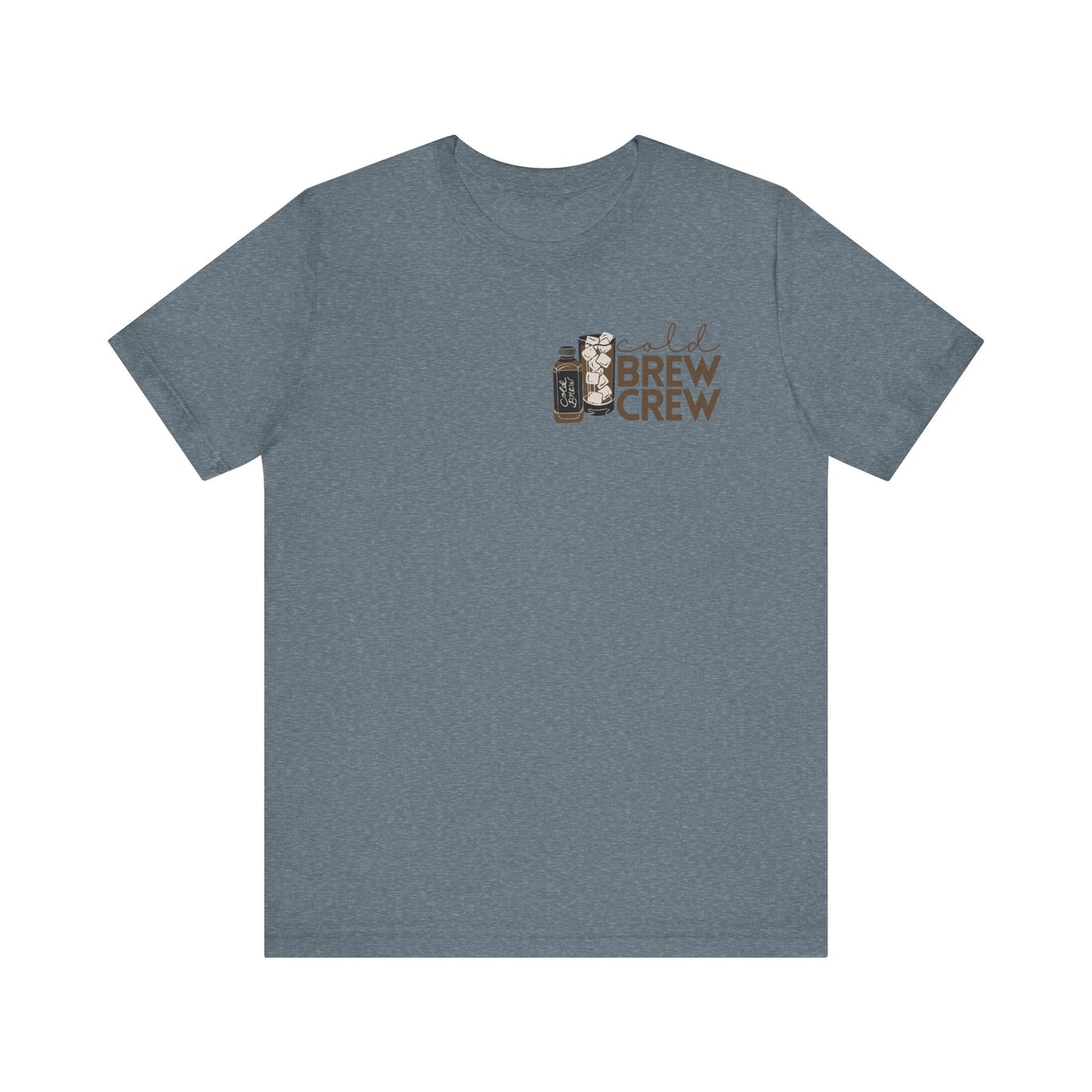Cold Brew Coffee Lovers Tee, Unisex Jersey Shirt for Coffee Lovers