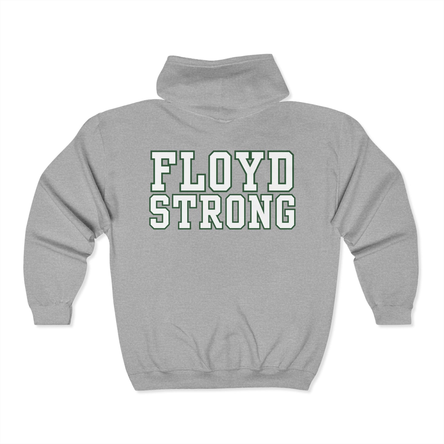 Floyd Strong Full Zip Hoodie for Unisex - Comfort with a Purpose