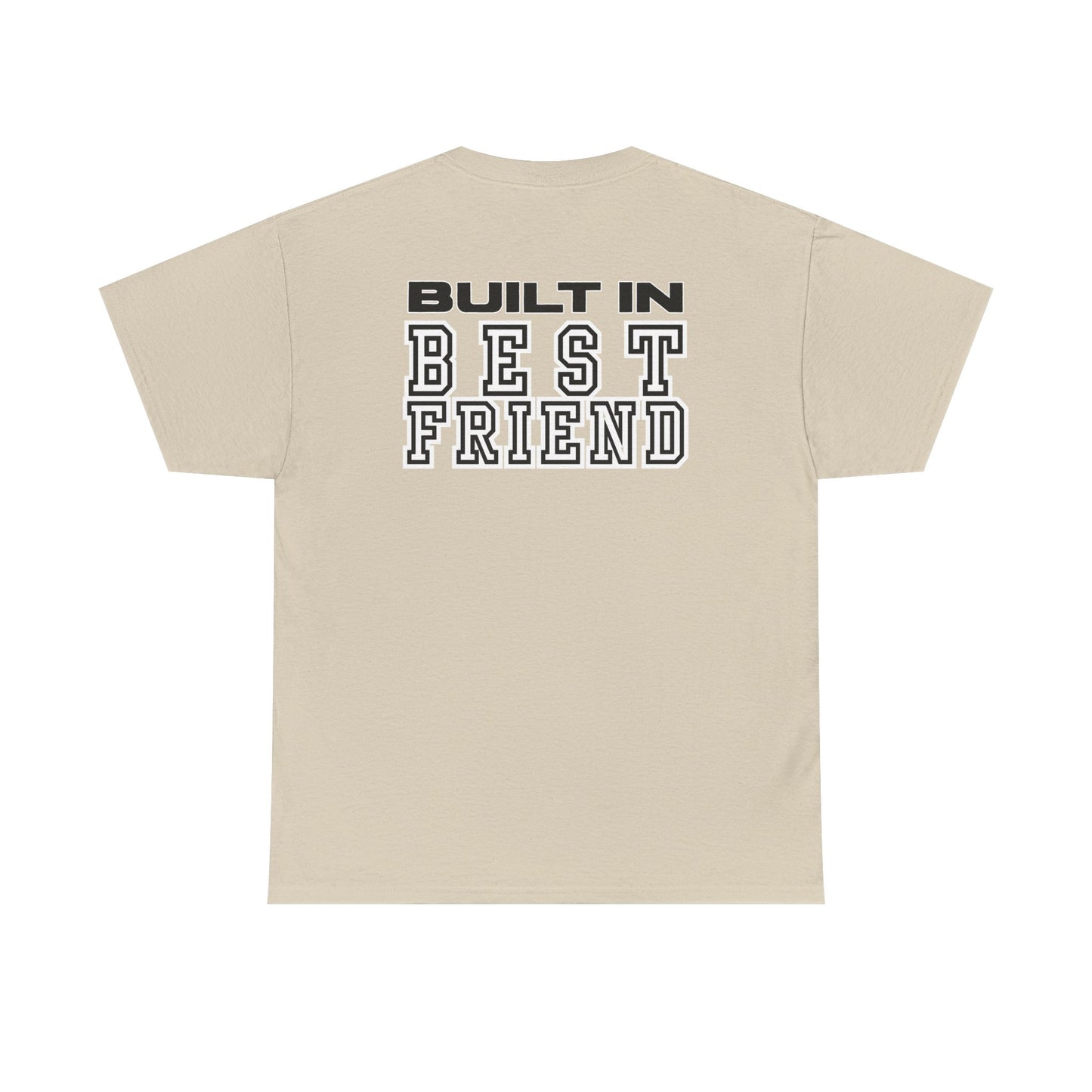 Built in Best Friend - Dad- Unisex Heavy Cotton Tee - Fatherhood
