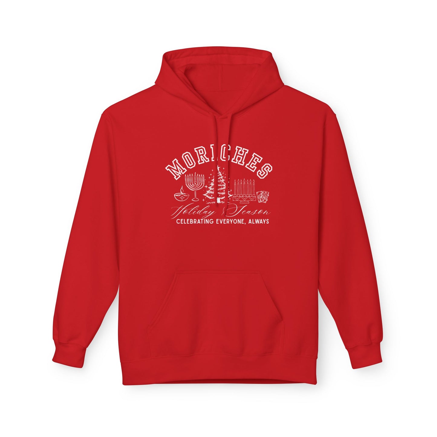 MORICHES Midweight Fleece Unisex Hoodie- Christmas