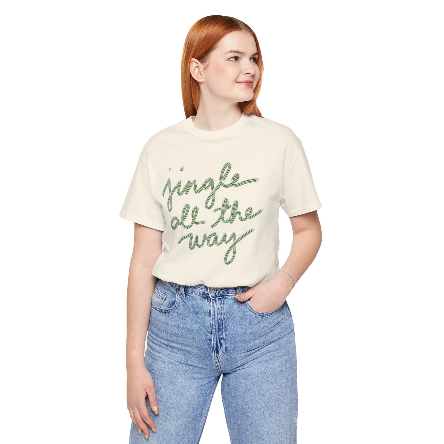 Jingle all the Way— Christmas Unisex T‑Shirt