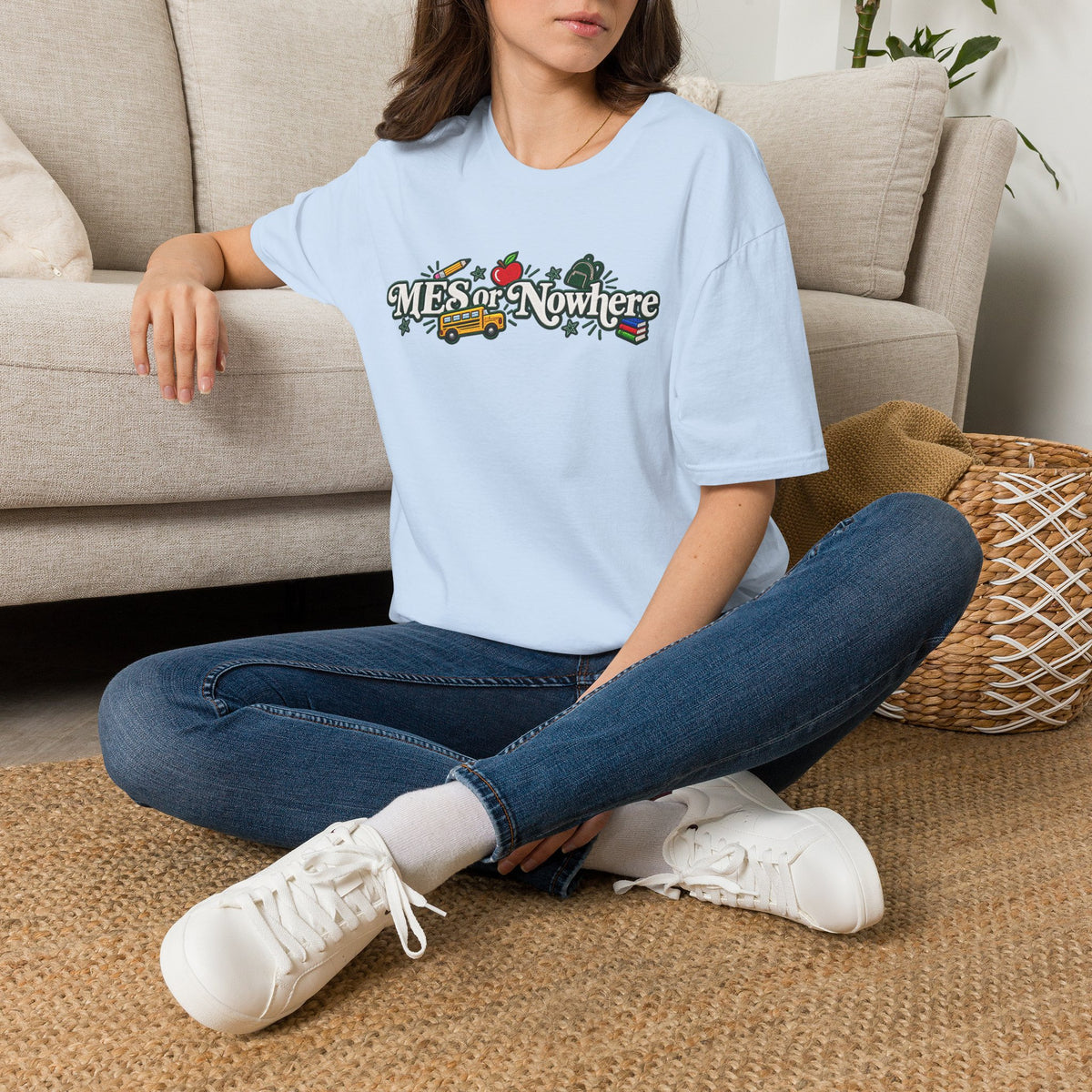 MES or Nowhere" - Moriches Softstyle T-Shirt