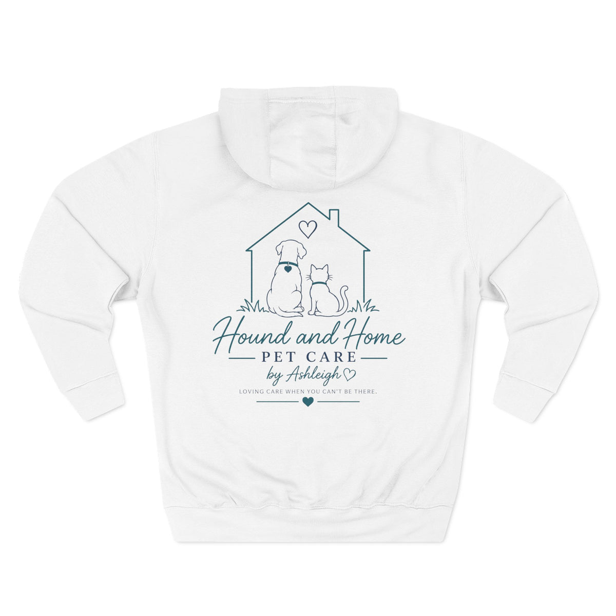 Ashleigh — "Hound and Home" Logo Personalized Pullover