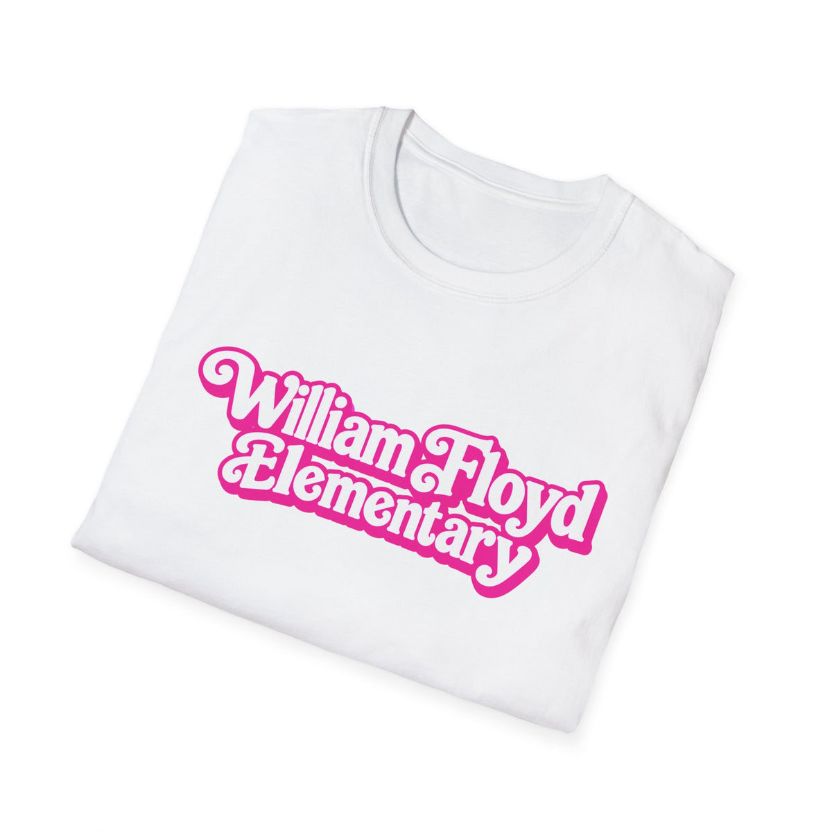 WFE Barbie-Breast Cancer Awareness Tee, Unisex Softstyle T-Shirt
