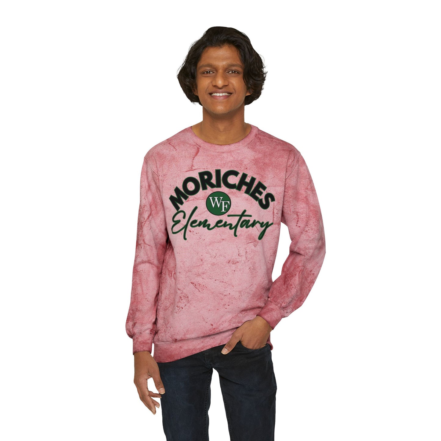 Moriches Elementary Color Blast Crewneck Sweatshirt - Unisex