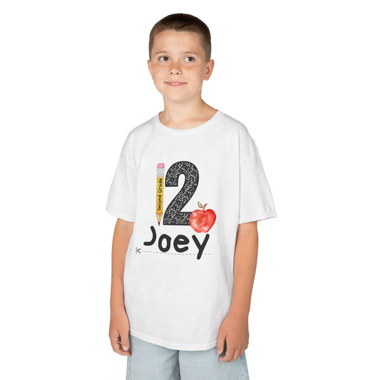 2nd Grade- Personalized Kids Tee - Back to School