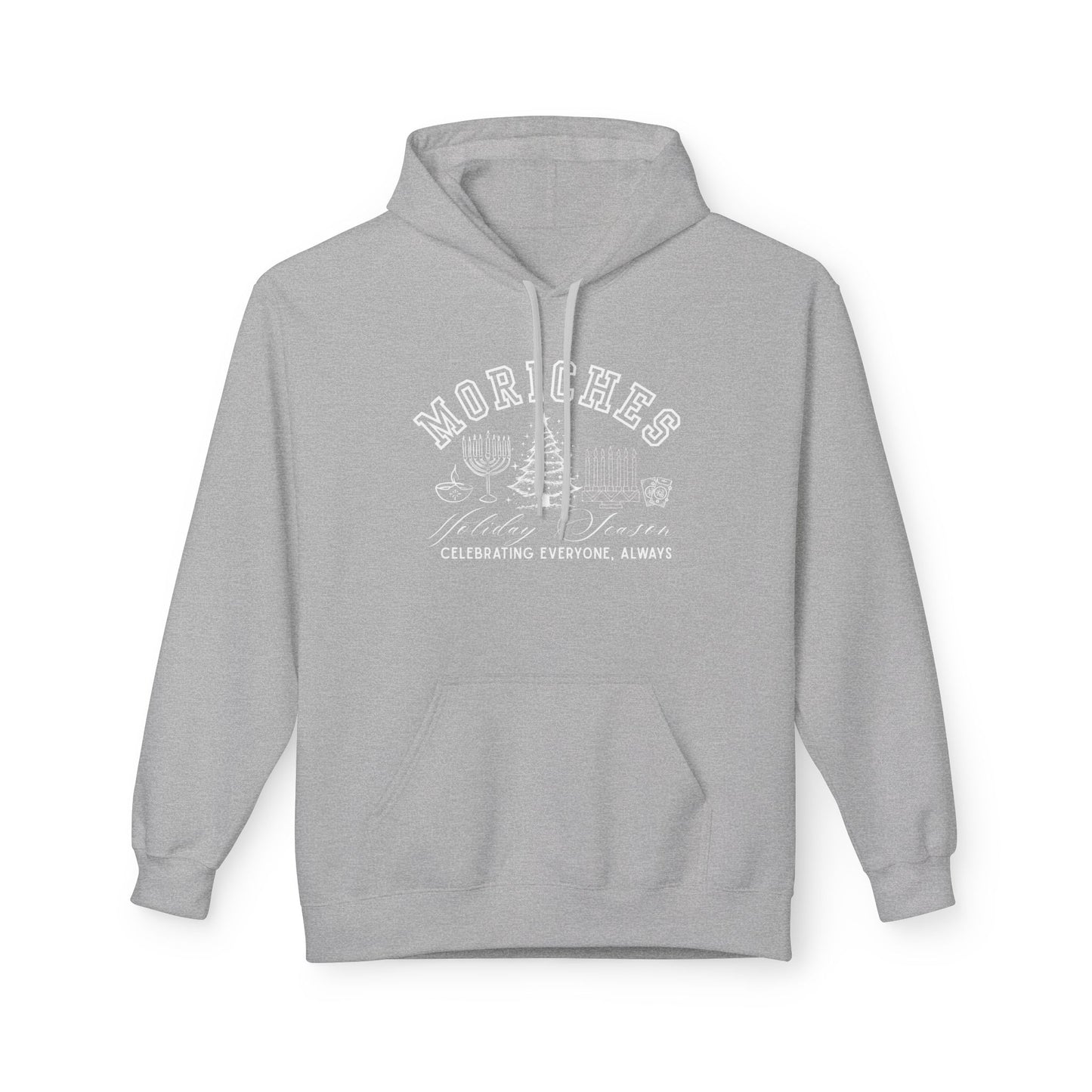 MORICHES Midweight Fleece Unisex Hoodie- Christmas