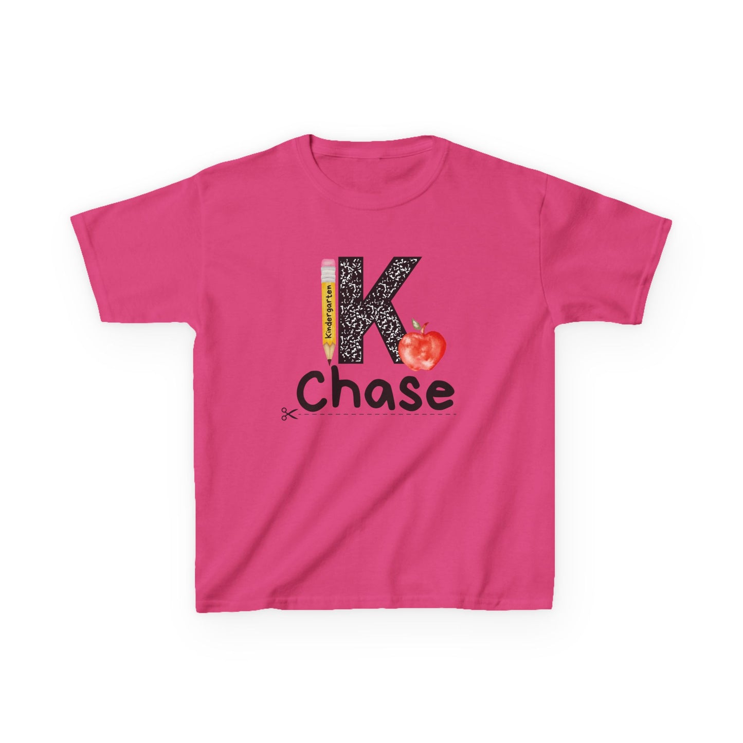 Kindergarten- Personalized Kids Tee - Back to School