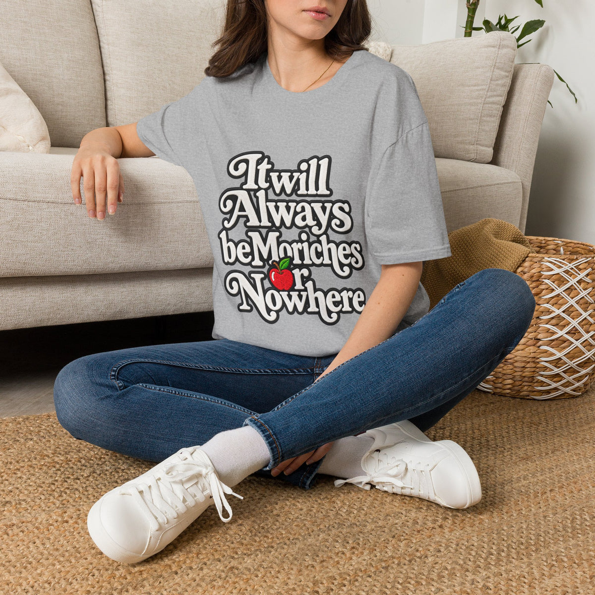 "It will Always be Moriches or Nowhere" - Softstyle T-Shirt