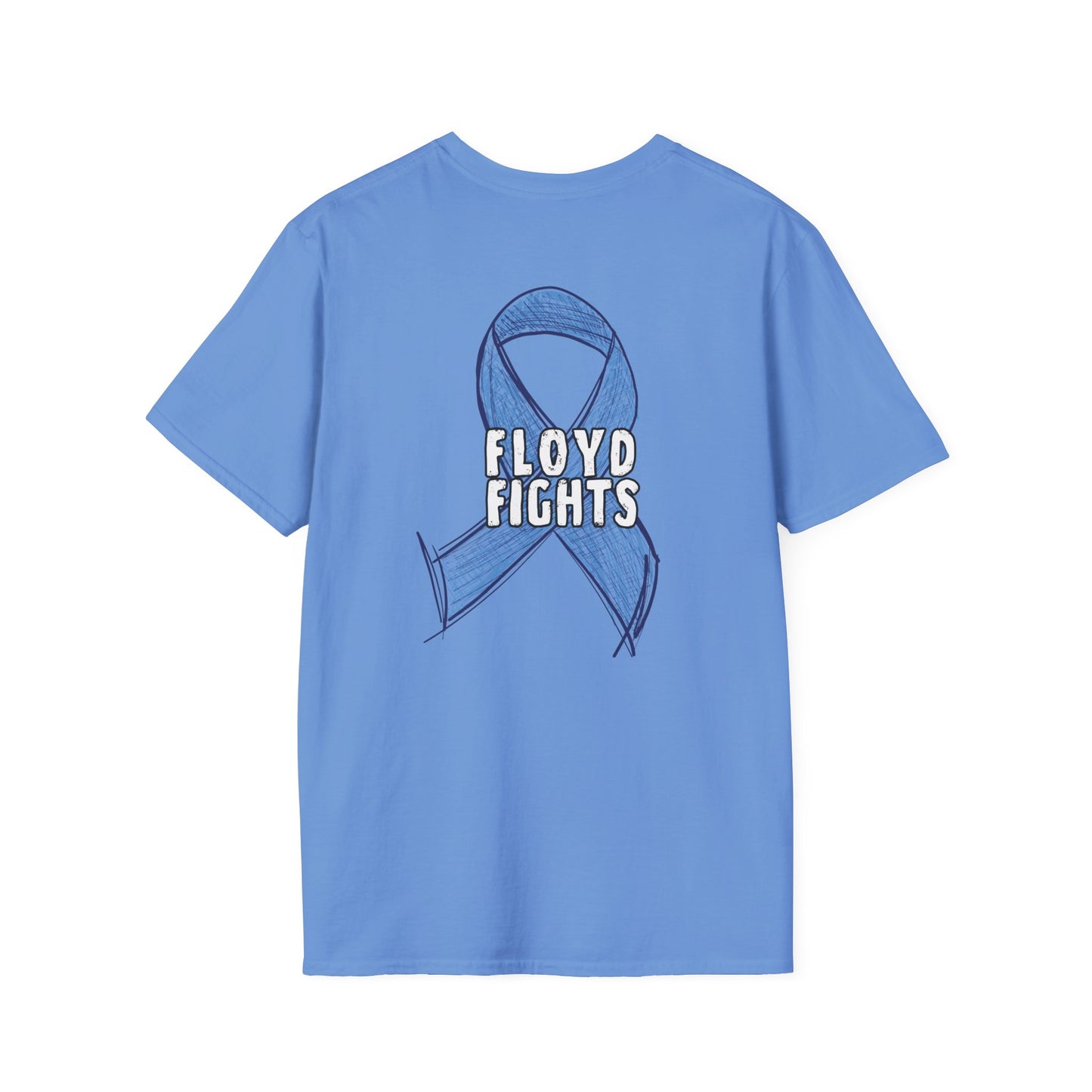 FLOYD FIGHTS Ribbon Diabetes Awareness T-Shirt | Softstyle Tee
