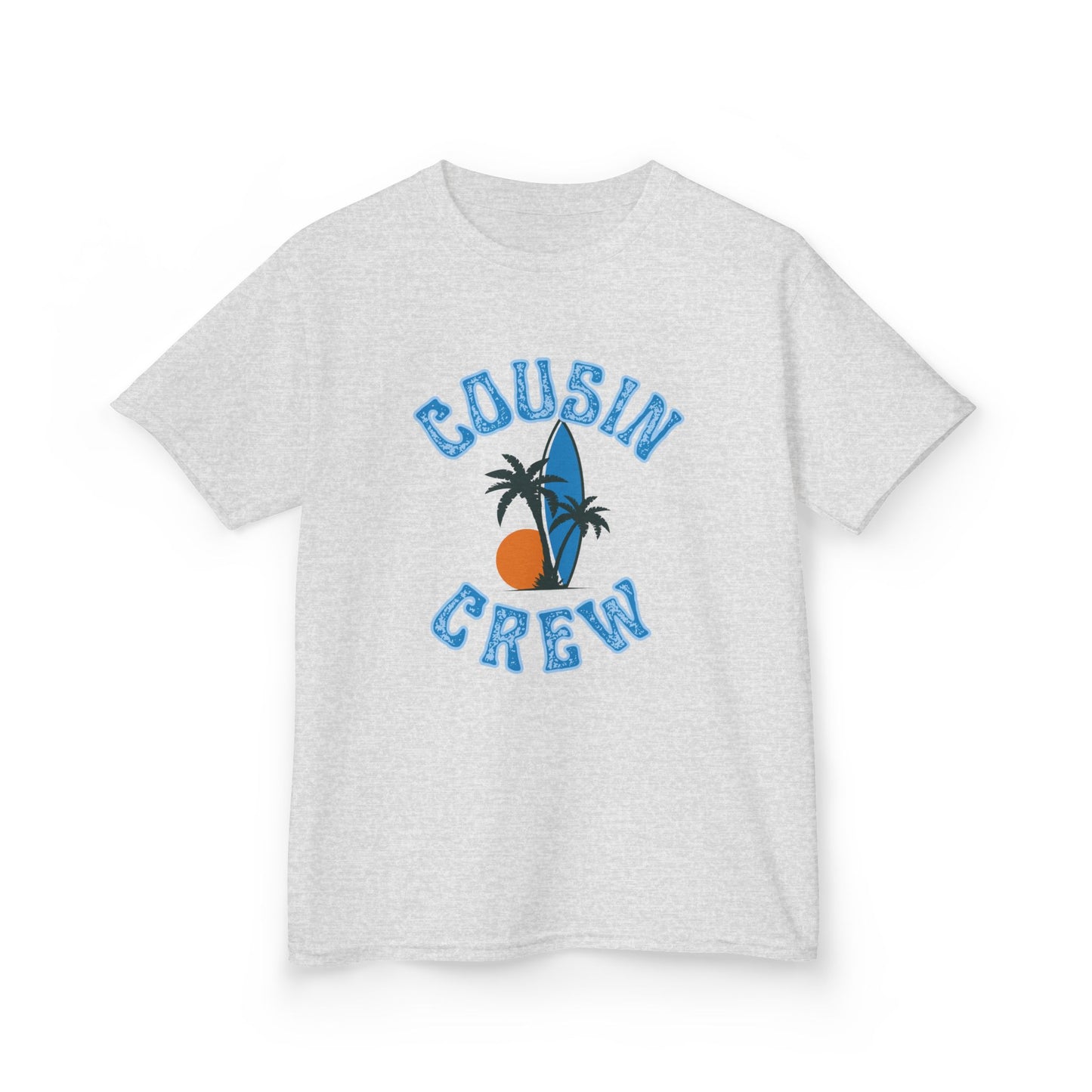 Cool Cousin Crew Kids Tee - Summer Fun, Family Gatherings, Beach Days, Mini Collection