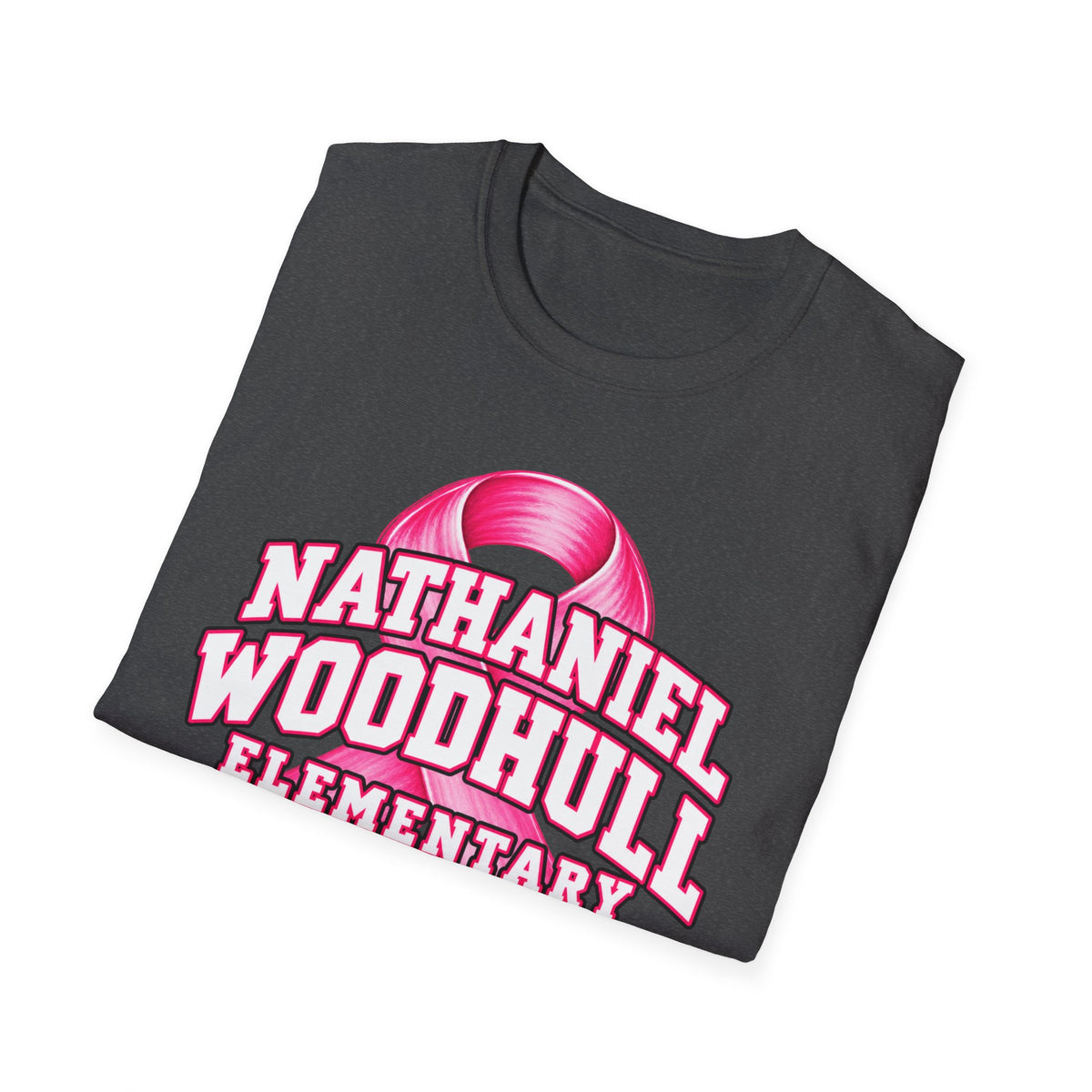 Woodhull-Breast Cancer Awareness Tee, Unisex Softstyle T-Shirt