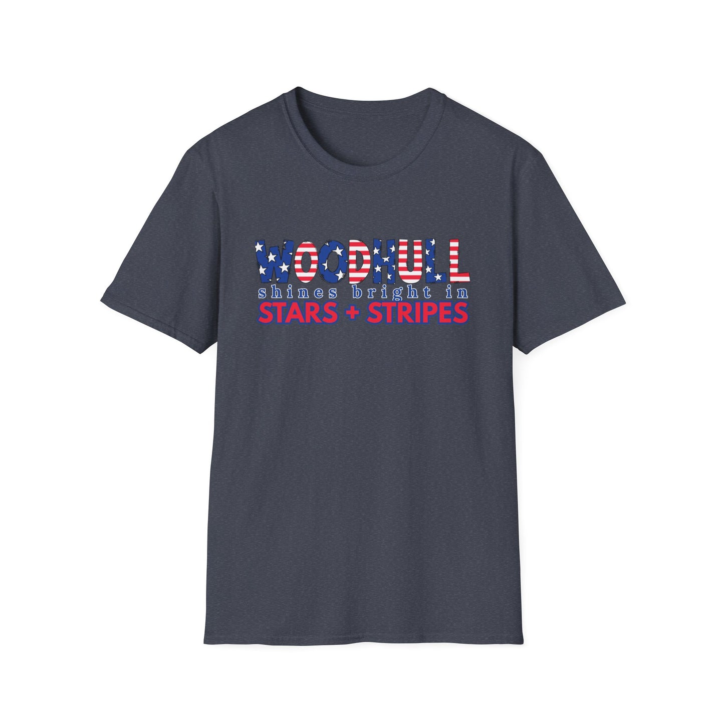 Unisex T-Shirt Woodhull Flag Day-Holiday Design
