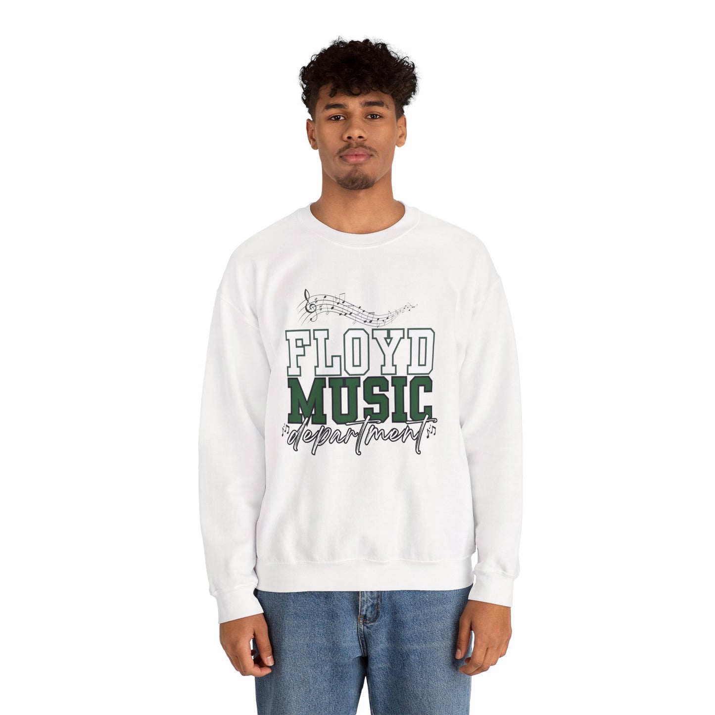 Floyd Music Department Crewneck Sweatshirt - Unisex Heavy Blend™ Floyd Strong