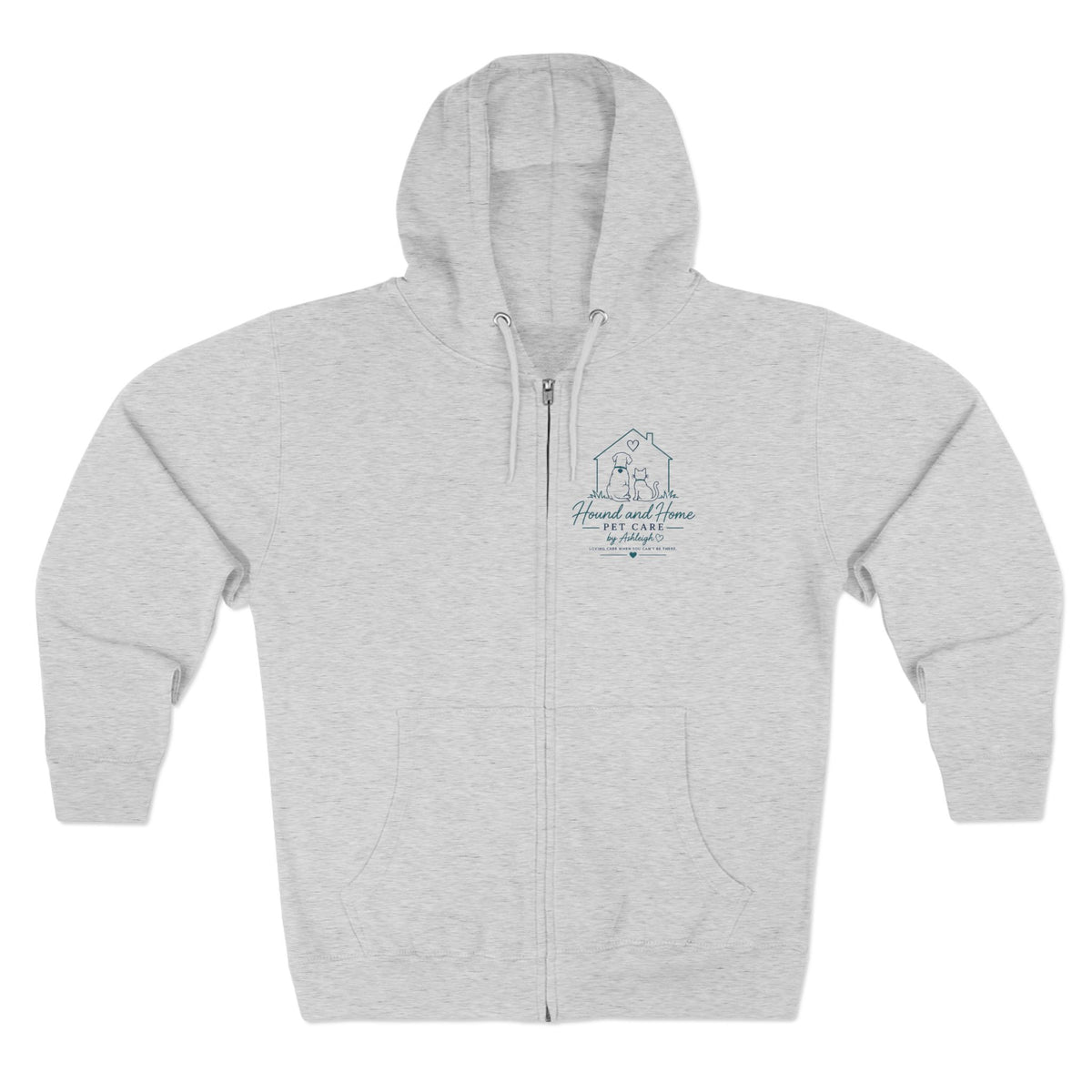 Ashleigh— Hound and Home Personalized Zip Up
