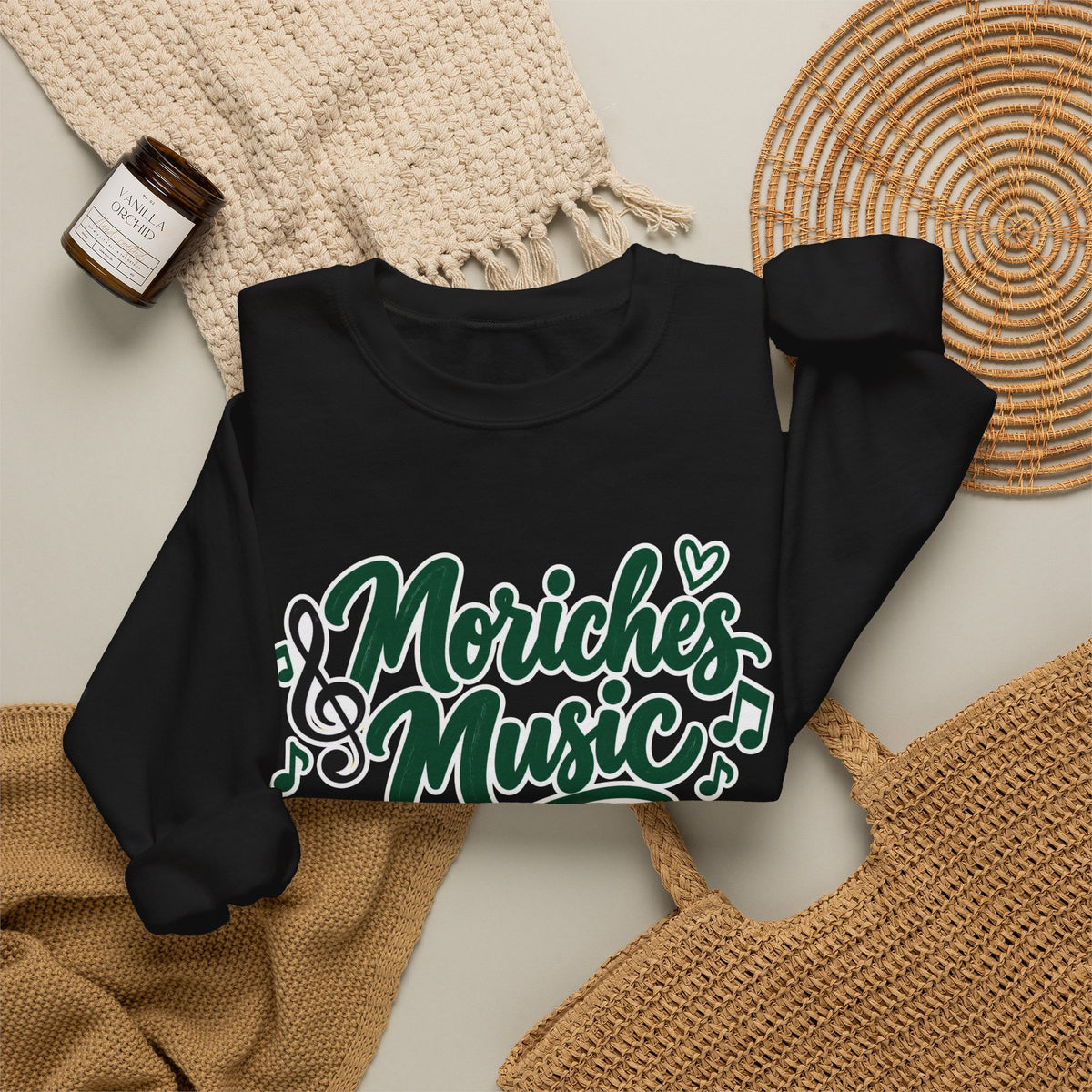 Moriches Music Sweatshirt — "Music Can Change the World" Crewneck