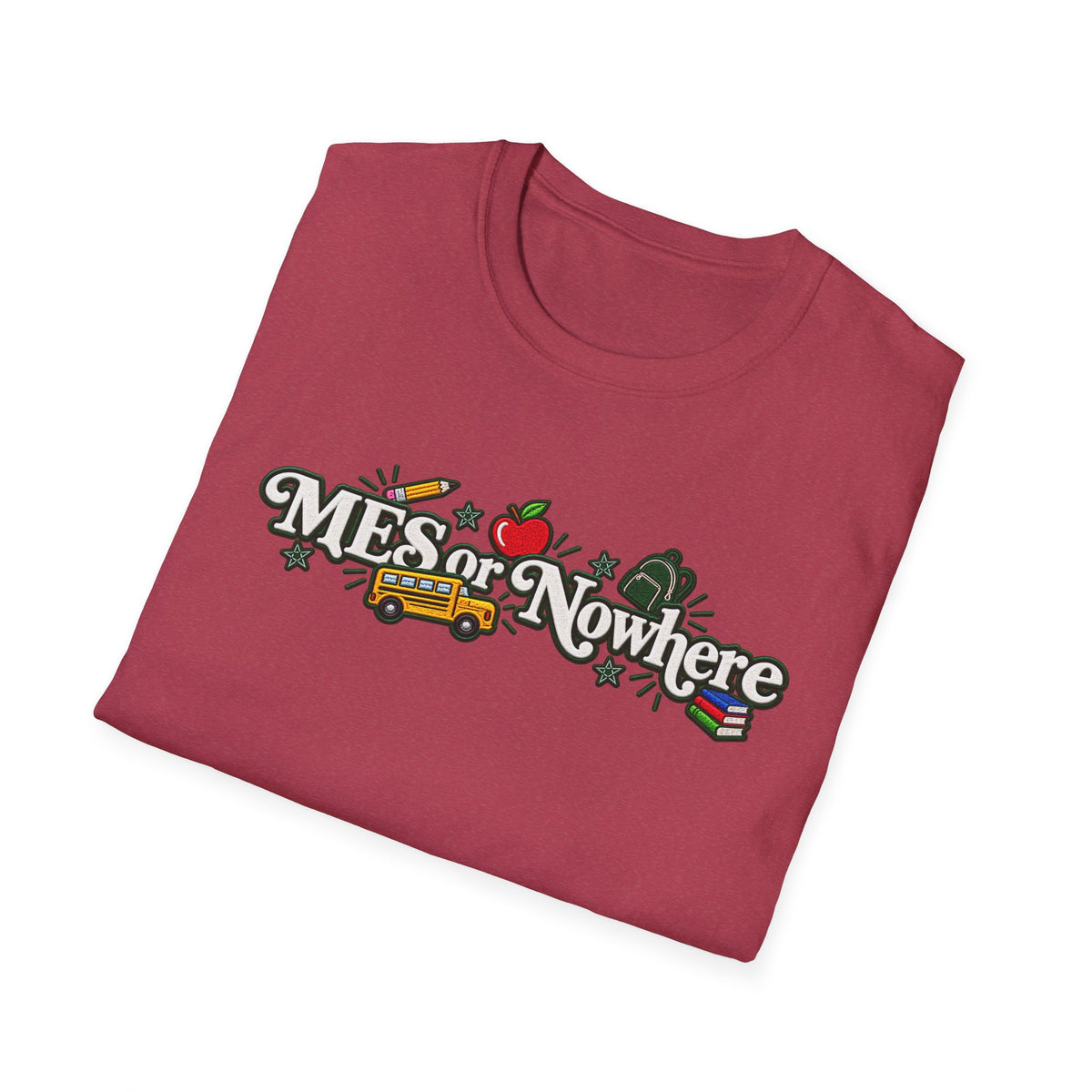 MES or Nowhere" - Moriches Softstyle T-Shirt