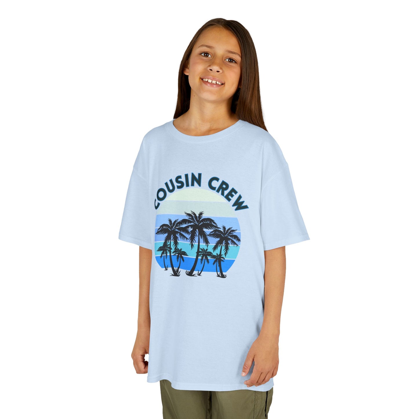 Cool Cousin Crew Kids Tee - Summer Fun, Family Gatherings, Beach Days, Mini Collection