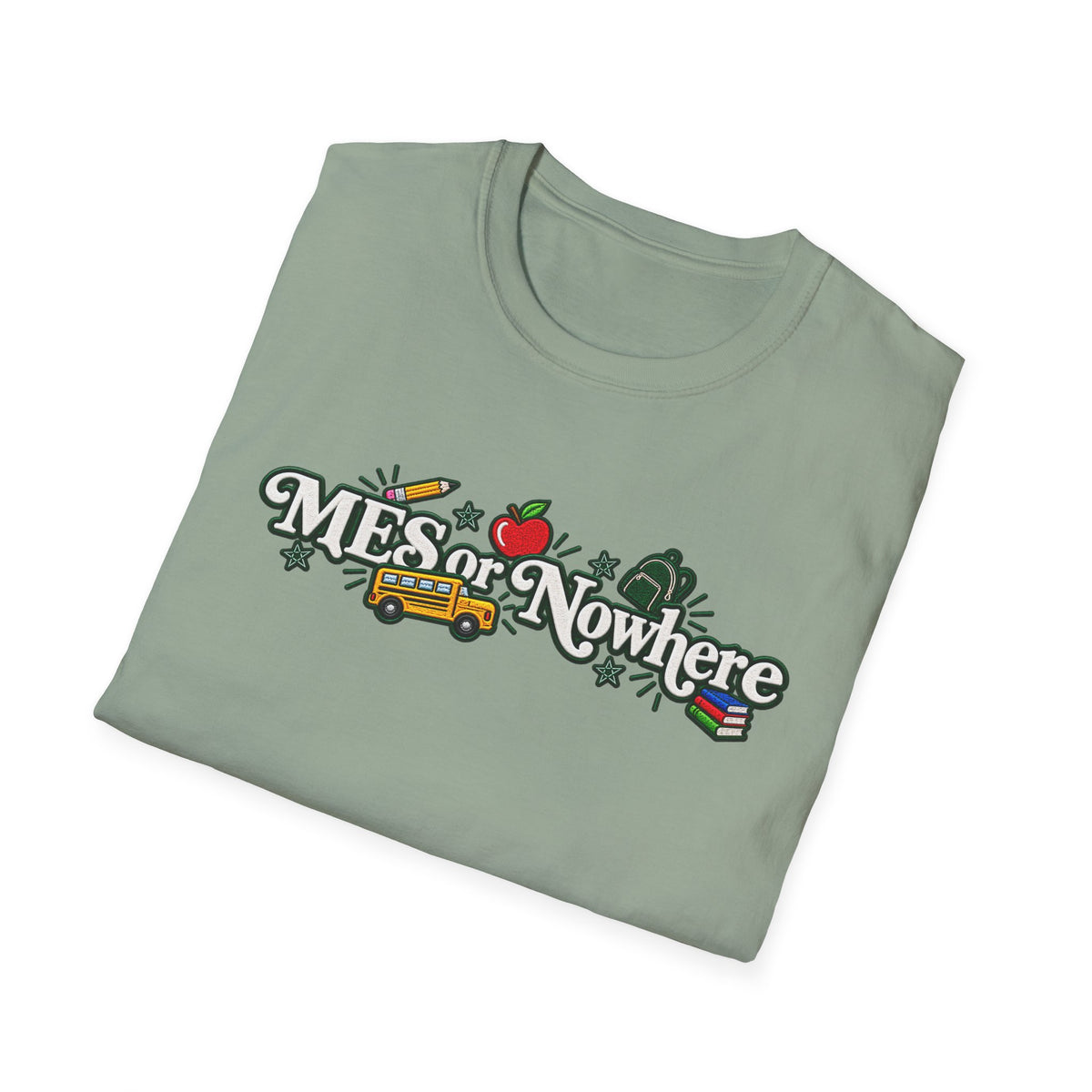 MES or Nowhere" - Moriches Softstyle T-Shirt