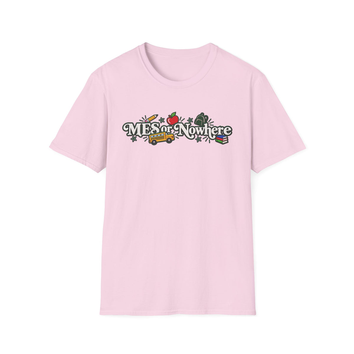MES or Nowhere" - Moriches Softstyle T-Shirt