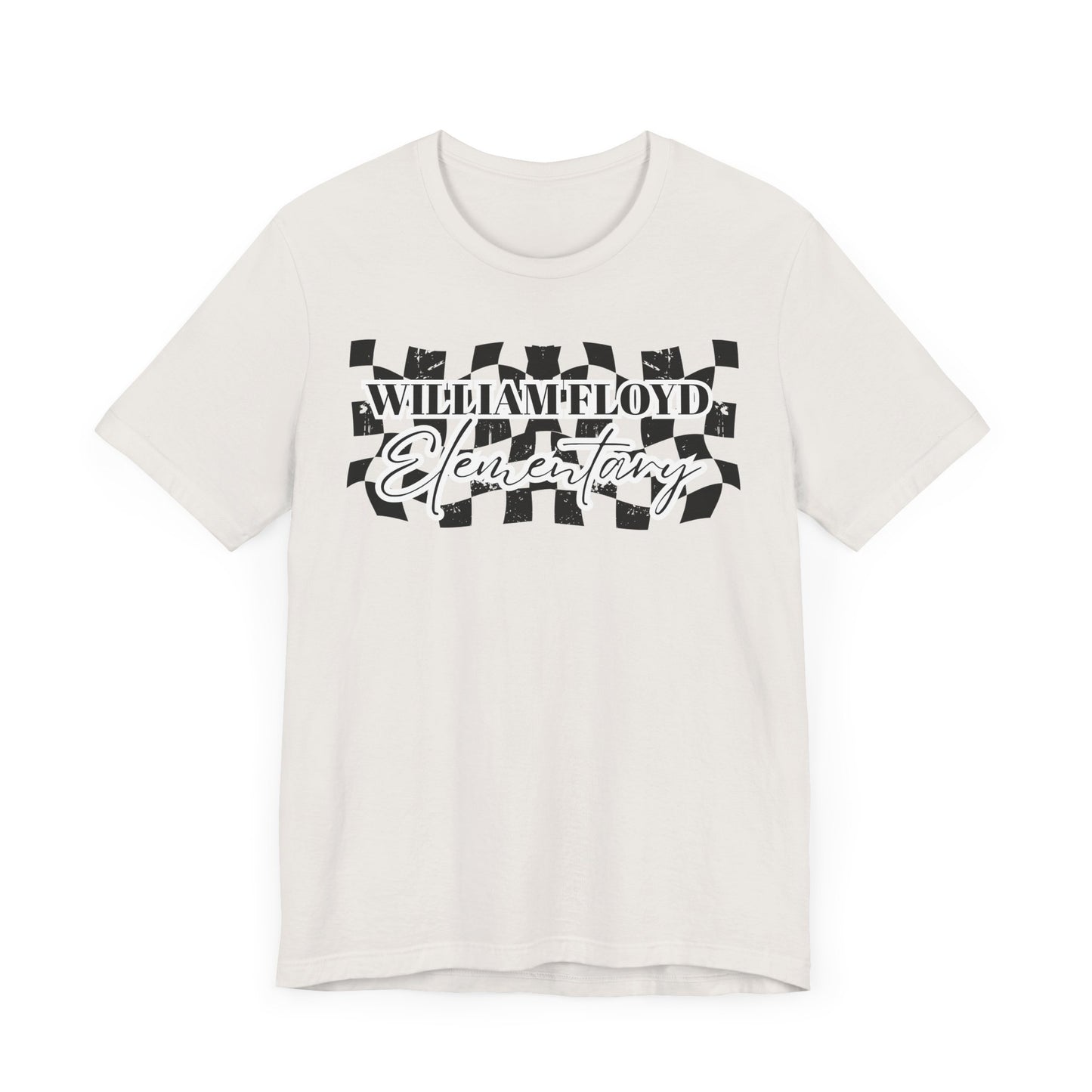 WFE Checkered Logo Unisex Jersey Tee