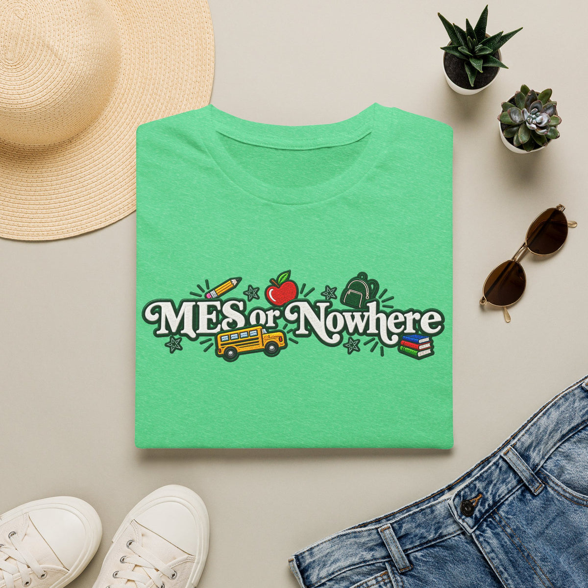 MES or Nowhere" - Moriches Softstyle T-Shirt