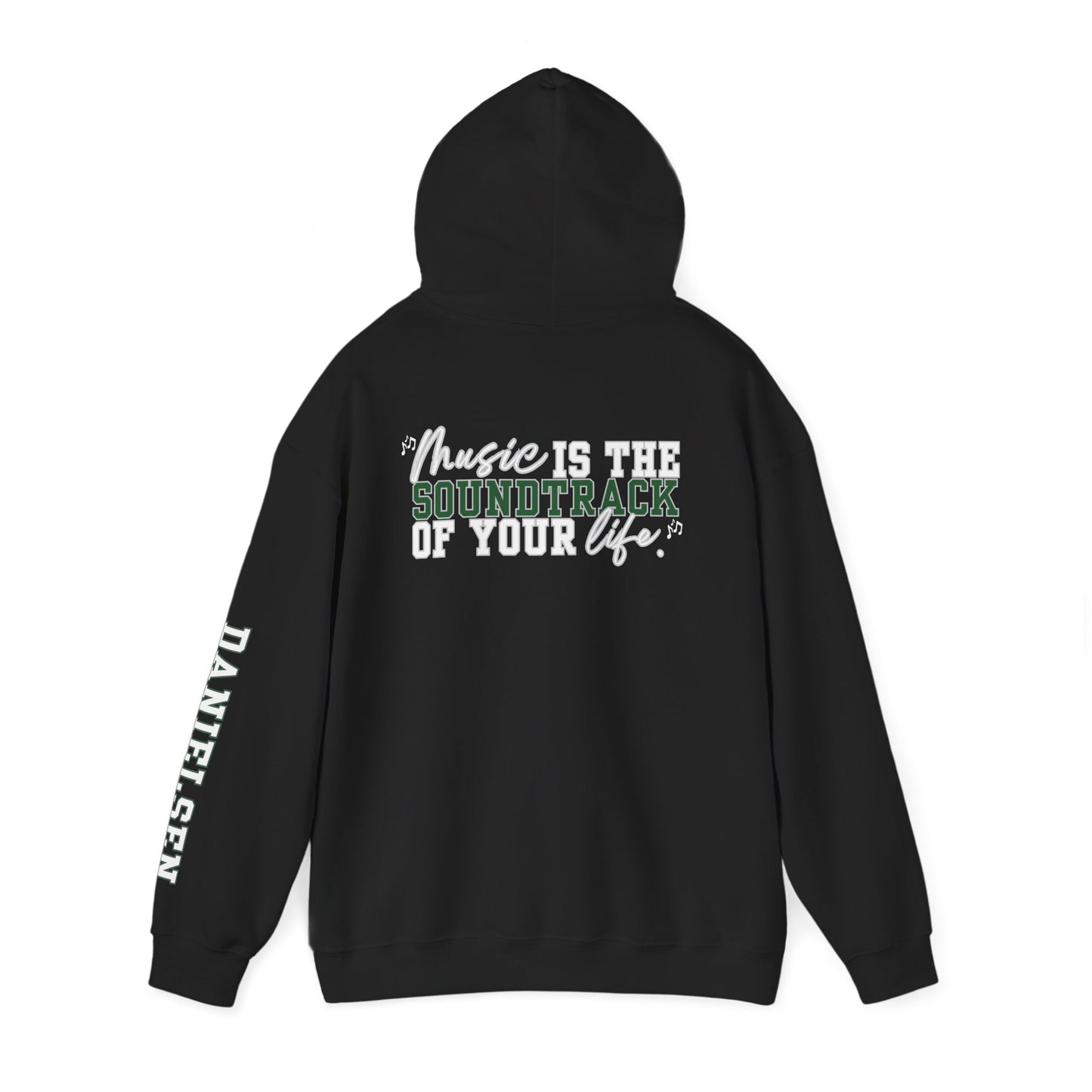Danielsen- Floyd Music Heavy Cotton Tee - "Music is the Soundtrack of Your Life" Unisex T-Shirt- Personalized