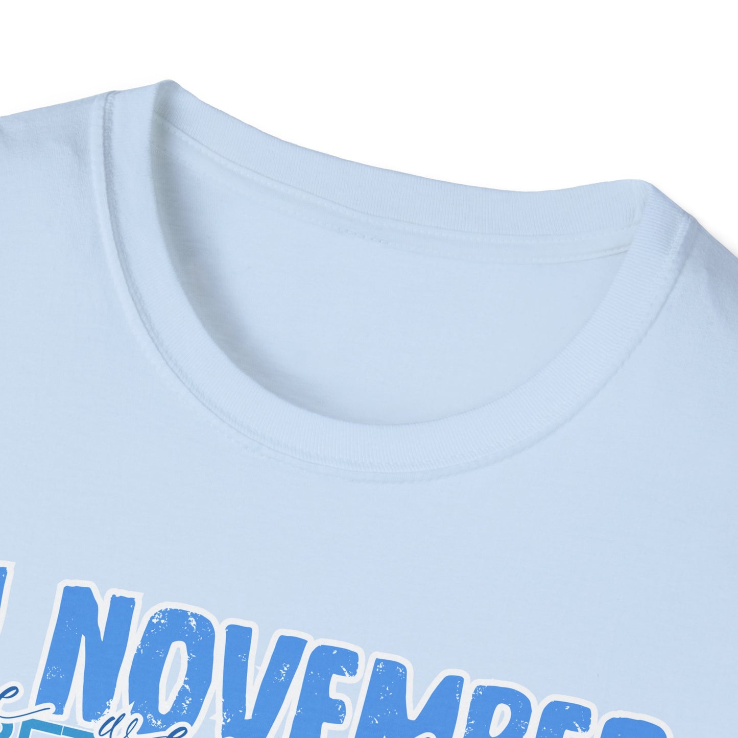 Diabetes Awareness- November- Unisex Softstyle T-Shirt