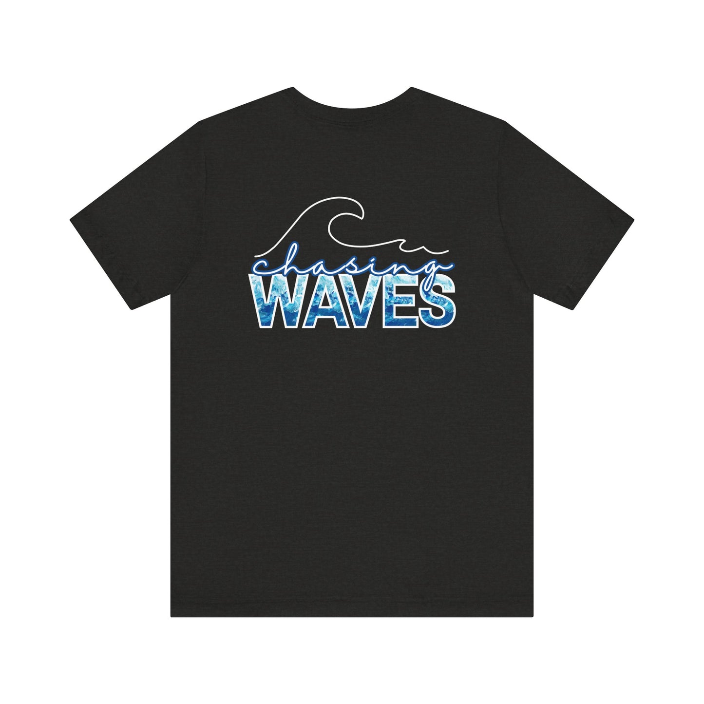 Chasing Waves -- Unisex Summer Shirt, Beachwear, Vacation Top, Summer Nights Apparel
