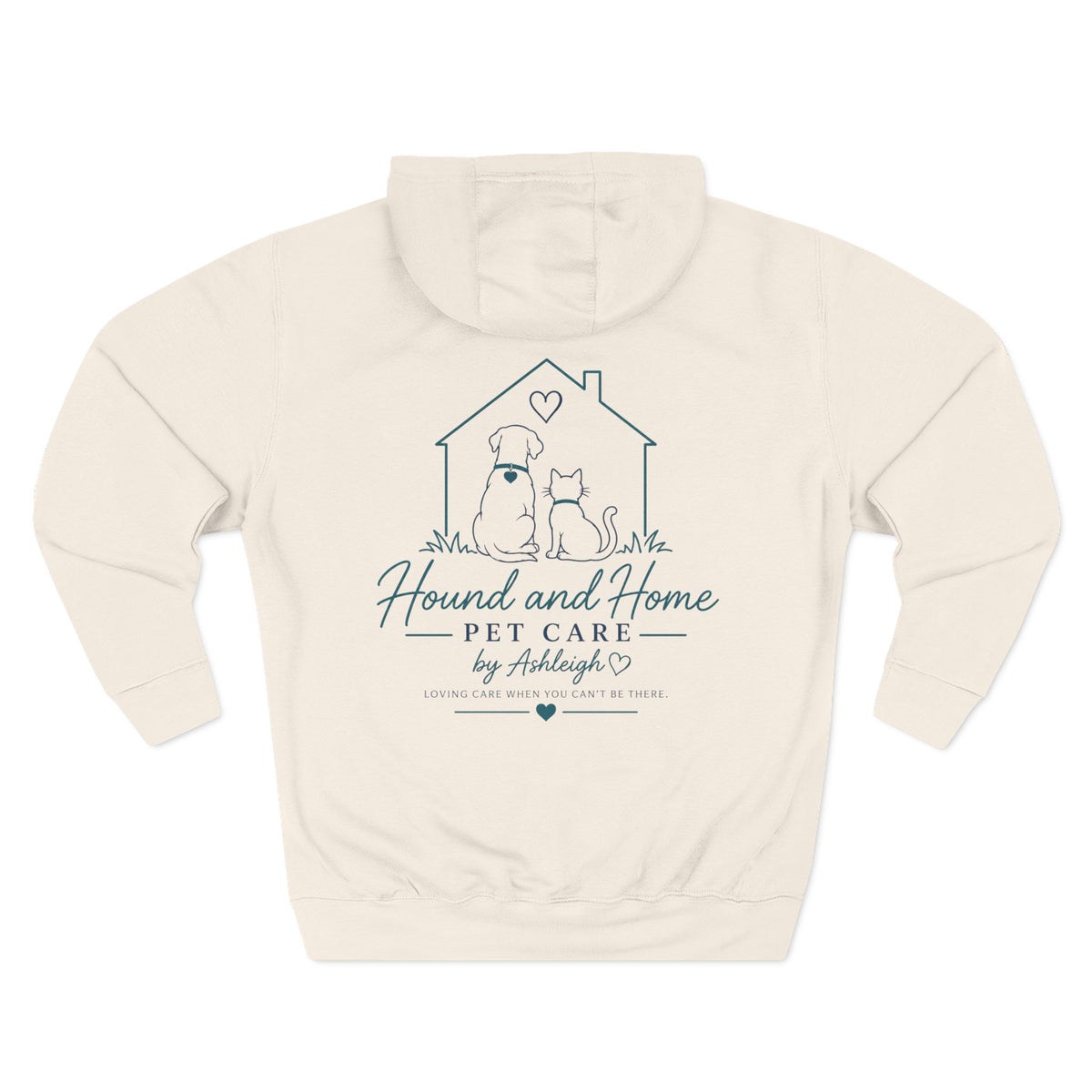 Ashleigh — "Hound and Home" Logo Personalized Pullover