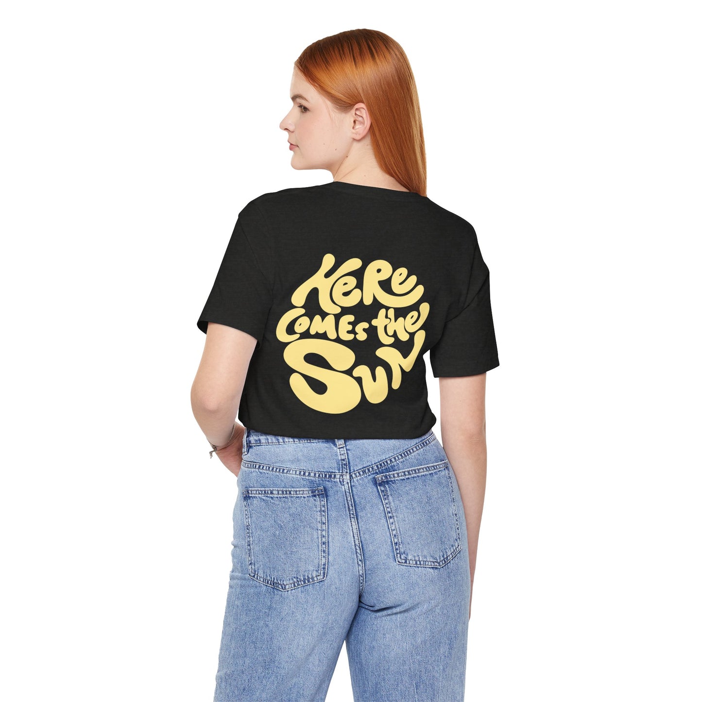 Sunny Vibes Tee - Here Comes the Sun, Unisex Tee, Summer T-Shirt